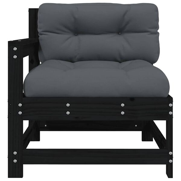 vidaXL Garden Chair Black, Anthracite