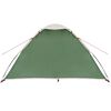 vidaXL Camping Tent Dome 4-Person Green Waterproof