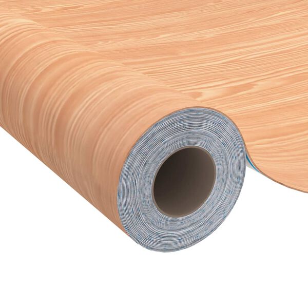 vidaXL Self-adhesive Furniture Film Ahorn 196.9x35.4" PVC