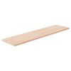 vidaXL Shelf Board Medium brown Solid oak wood 31.5 x 7.9 x 1.0 in
