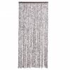 vidaXL Insect Curtain Brown and Beige 35.4x86.6" Chenille