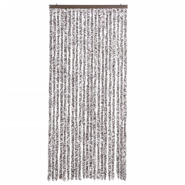 vidaXL Insect Curtain Brown and Beige 35.4x86.6" Chenille