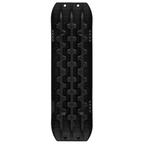 vidaXL Traction Boards 2 pcs Black 41.7"x12"x2.8" Nylon