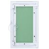 vidaXL Access Panel White 35 x 55 cm Aluminium and Plasterboard