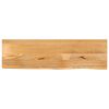 vidaXL Table Top Natural Mango Wood Solid Mango Wood 39.4x7.9 in Durable