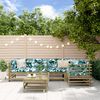 vidaXL Garden Lounge Set Solid Pinewood Large & Modular