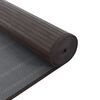 vidaXL Rug Dark Brown Bamboo, Polypropylene 39.4 x 78.7 in Bamboo Rug