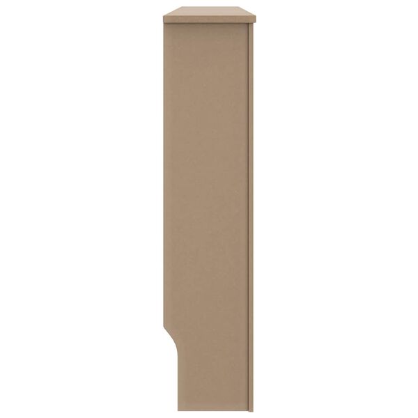 vidaXL Radiator Cover 59.8"x7.5"x32.1" MDF