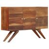 vidaXL Sideboard Brown Solid Reclaimed Wood 43.3 x 11.8 x 29.5 in