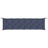 vidaXL Garden Bench Cushion Set of 2 Navy Blue Oxford Fabric