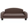 vidaXL Kids Sofa Brown