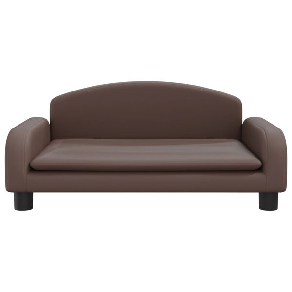 vidaXL Kids Sofa Brown