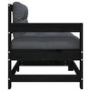 vidaXL Garden Chair Black, Anthracite