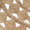 vidaXL Area Rug Natural Jute 100% Jute Large Durable Area Rug Round