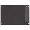 vidaXL Kitchen Backsplash 2 pcs Dark Grey 35.43 x 23.62 in
