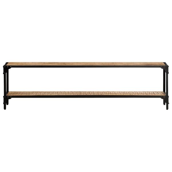 vidaXL TV Cabinet Brown Solid mango wood 59.1 in Storage TV Cabinet