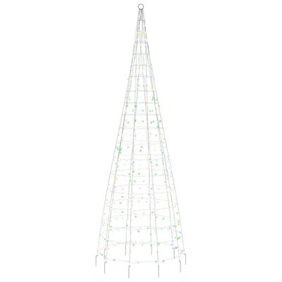 vidaXL Christmas Tree Light Cone 570 LEDs Colorful 118.1"