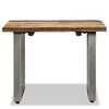 vidaXL Coffee Table Multicolour Solid Reclaimed Wood and Wrought Iron