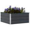 vidaXL Planter Anthracite 39.37 x 39.37 x 17.72 in Steel