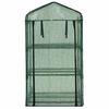 vidaXL 3-Tier Mini Greenhouse 27.2"x19.3"x49.2"