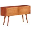 vidaXL Sideboard Brown Solid Mango Wood, Iron Medium Sideboard