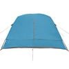 vidaXL Camping Tent Cabin 4-Person Blue Waterproof