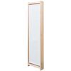 vidaXL 3-Panel Room Divider Cream 47.2x66.9x1.6" Fabric