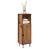 vidaXL Bathroom Cabinet Old wood Engineered wood Slim Bathroom Cabinet