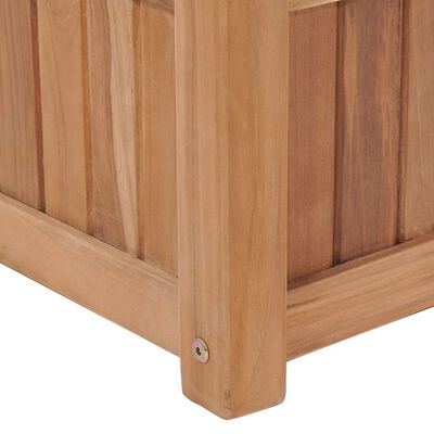 vidaXL Raised Bed 39.4"x11.8"x9.8" Solid Wood Teak