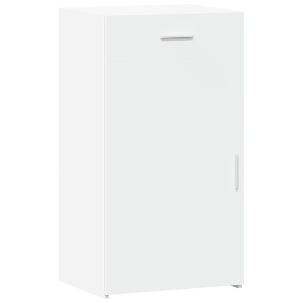 vidaXL Sideboard White Engineered wood Medium Sideboard Rectangular