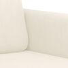 vidaXL Sofa Set Cream Velvet (100% polyester), Metal, Textilene, Plywood