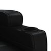 vidaXL Massage Chair Black Faux leather, metal, solid wood, plywood Single