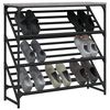 vidaXL Shoe Rack Grey Sonoma Engineered wood Medium Shoe Rack