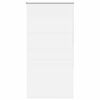 vidaXL Roller Blind White Polyester 29.5 x 68.9 in Height-Adjustable