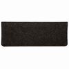 vidaXL Stair Mat Set of 15 Anthracite