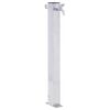vidaXL Water Column Silver Stainless steel, Polypropylene Large Durable