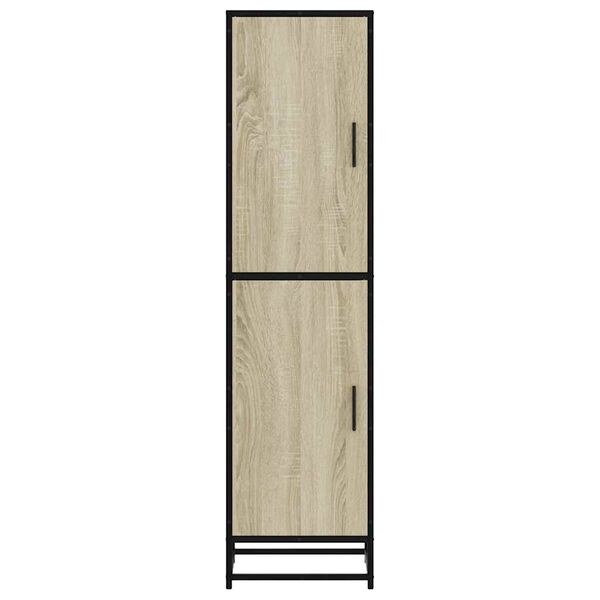 vidaXL Highboard Sonoma oak Engineered wood Tall Highboard Rectangular
