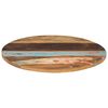vidaXL Table Top Multicolour Solid reclaimed wood 31.5 in Diameter
