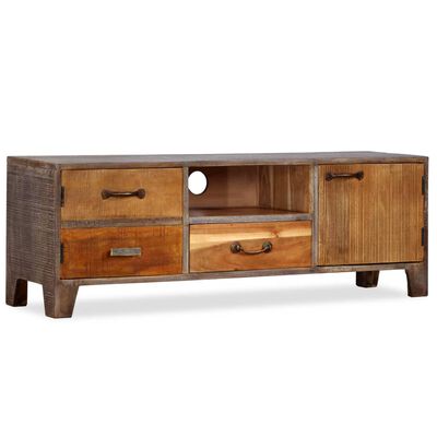 vidaXL TV Cabinet Solid Wood Vintage 46.5"x11.8"x15.7"