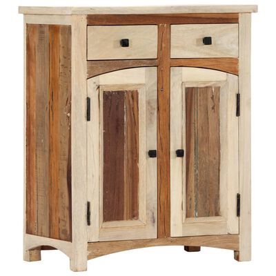 vidaXL Side Cabinet 23.6"x11.8"x29.9" Solid Reclaimed Wood