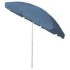 vidaXL Beach Parasol Blue Polyester Large UV-resistant materials