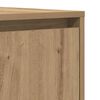 vidaXL Sideboard Artisan Oak 47.24 x 16.14 x 29.53 in Engineered Wood