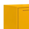 vidaXL Sideboard Mustard Yellow Steel Medium Sideboard Rectangular