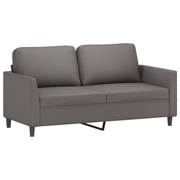 vidaXL 2-seater Sofa Grey