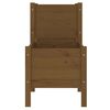 vidaXL Planter Honey brown Solid pine wood Large Planters Planter