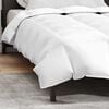 vidaXL Summer Duvet White 61.02 x 86.61 in Feather