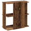 vidaXL Bookcase Old wood Engineered wood Small Bookcase Rectangular