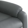 vidaXL Massage Recliner Chair Gray