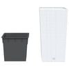 vidaXL Planter with Removable Inner White 21 / 12.9 gal PP Rattan