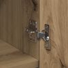 vidaXL Highboard artisan oak 45 x 42.5 x 185 cm Engineered wood